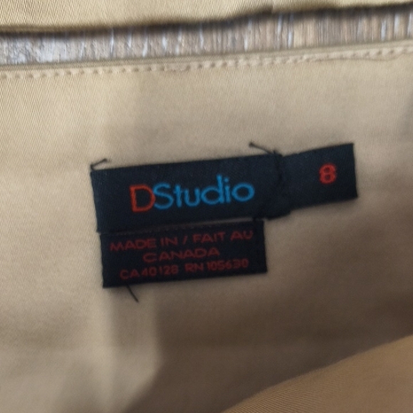 Allison Taylor Camel Pencil Skirt Ensemble With Top - Picture 4 of 6